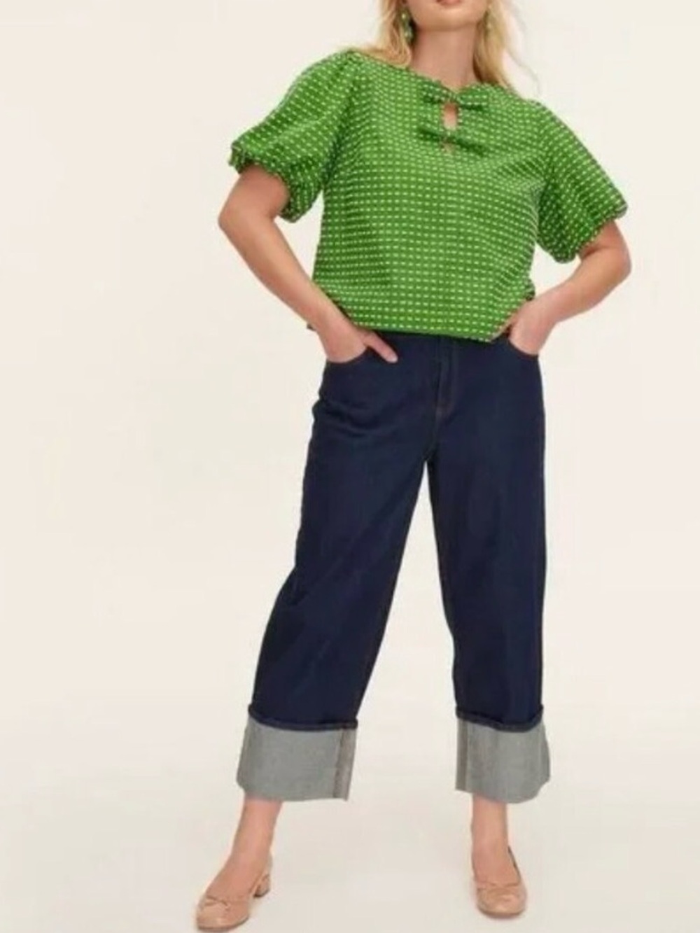 Kate Spade X Target Collection Cuffed Jeans Sz 00 - NWT